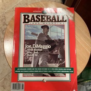 Baseball 1995 magazine athlon sports
